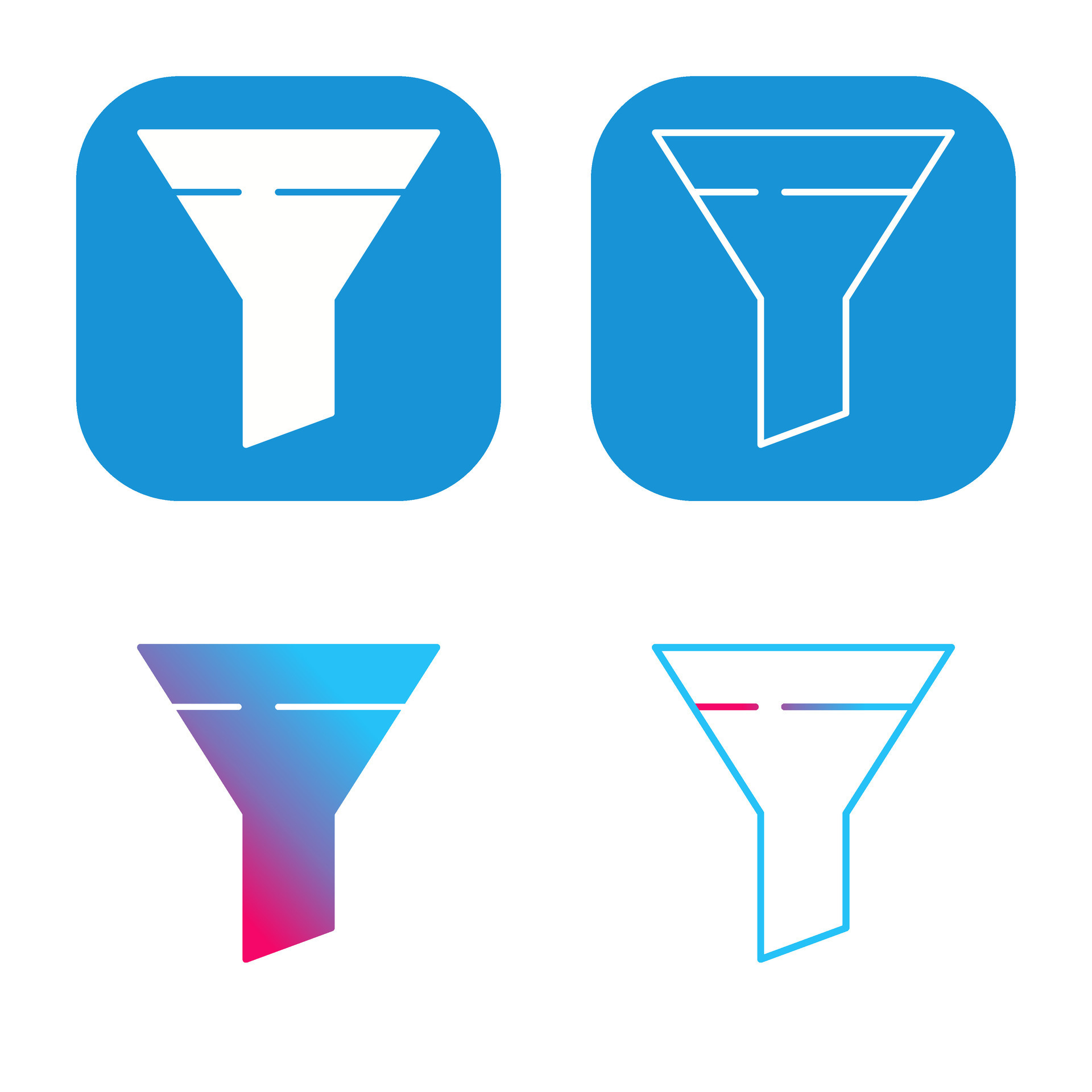 Filter Vector Icon 33167469 Vector Art at Vecteezy