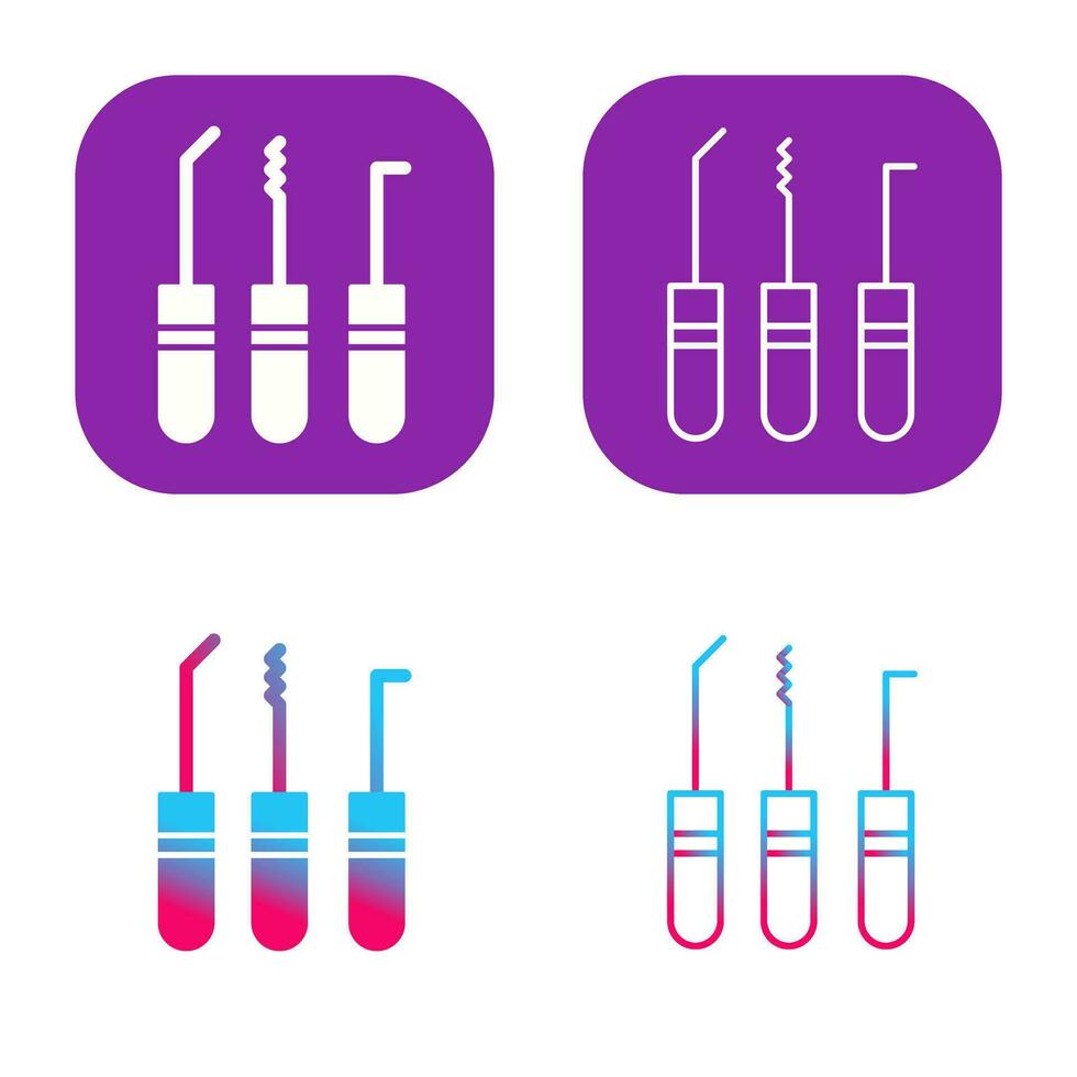 Lockpick Vector Icon