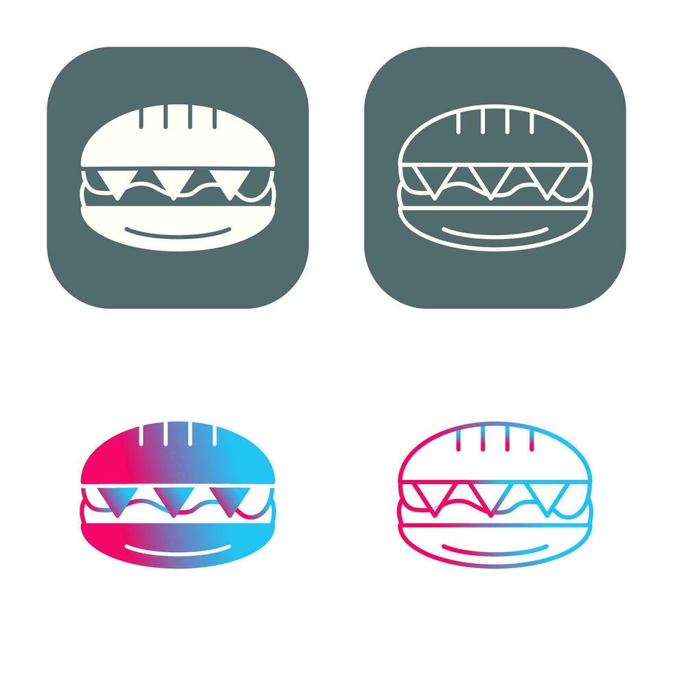 Sandwich Vector Icon