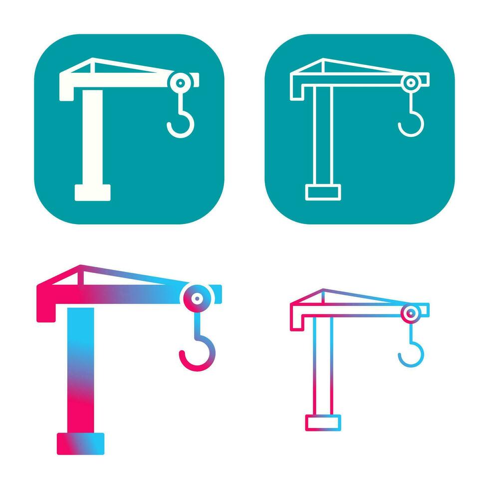 Crane Vector Icon