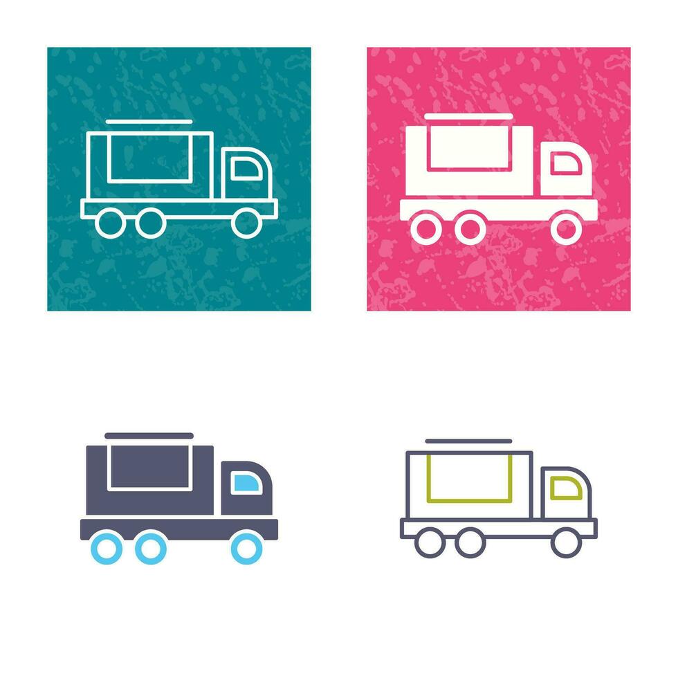 Cargo Truck Vector Icon