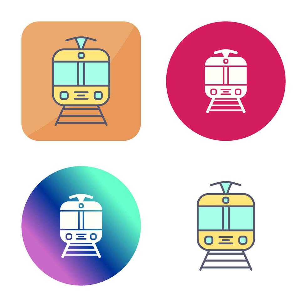 Tram Vector Icon