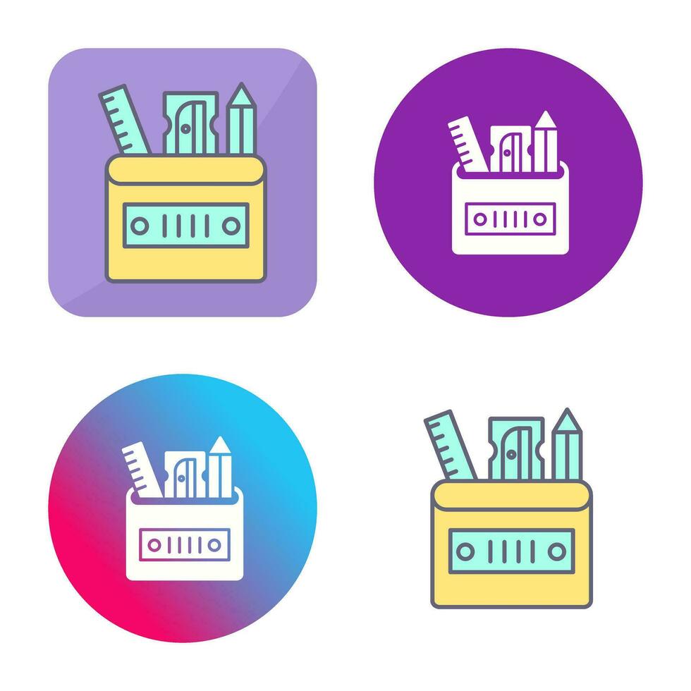 Stationery Vector Icon