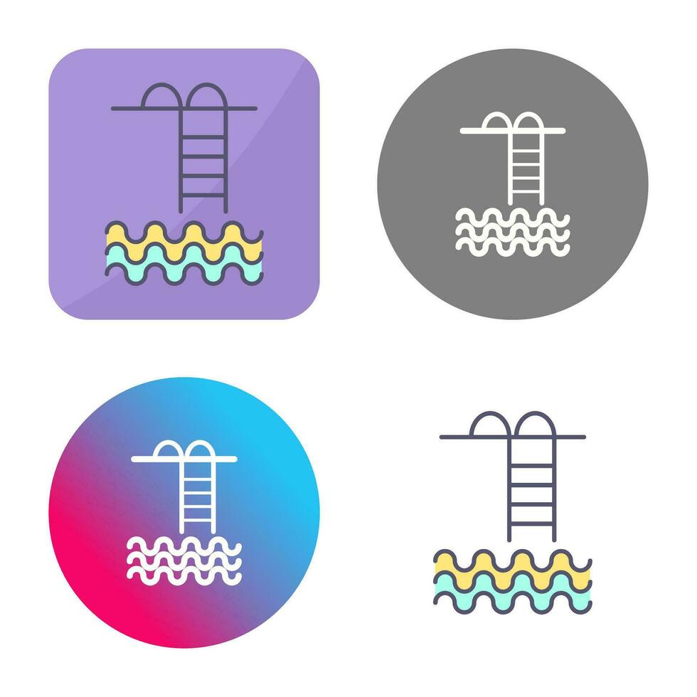 Swiming pool Vector Icon