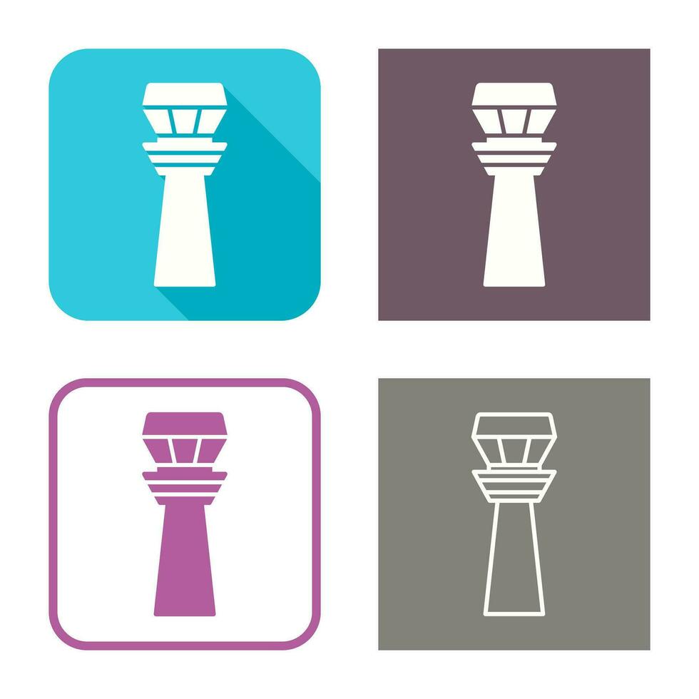 Control Tower Vector Icon