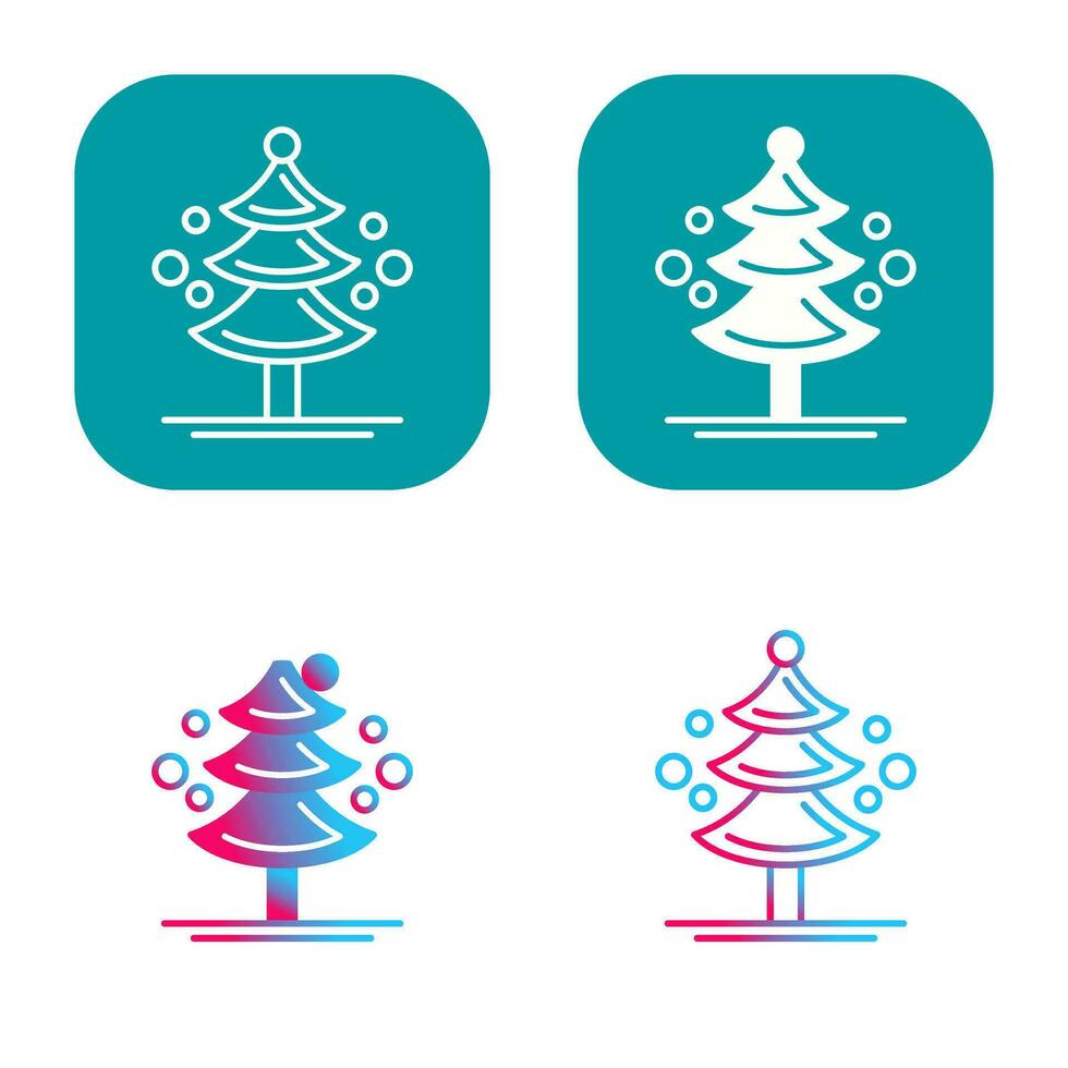 Pine Tree Vector Icon