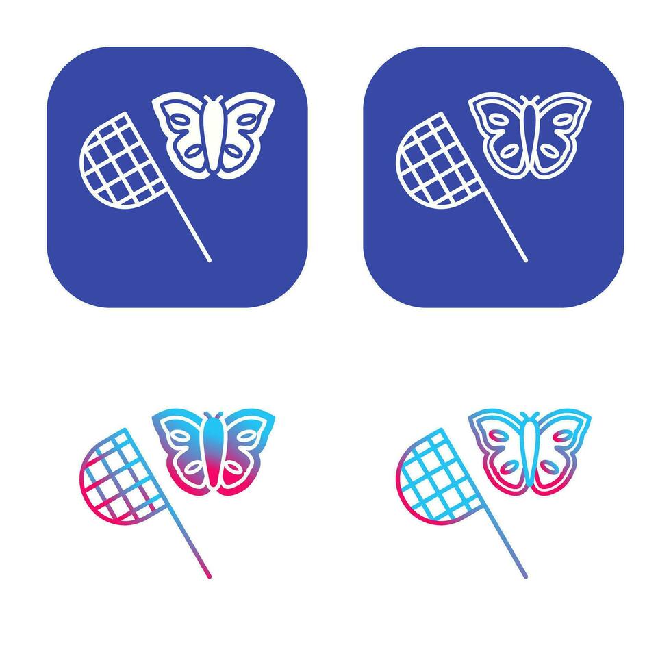 Butterfly Catcher Vector Icon