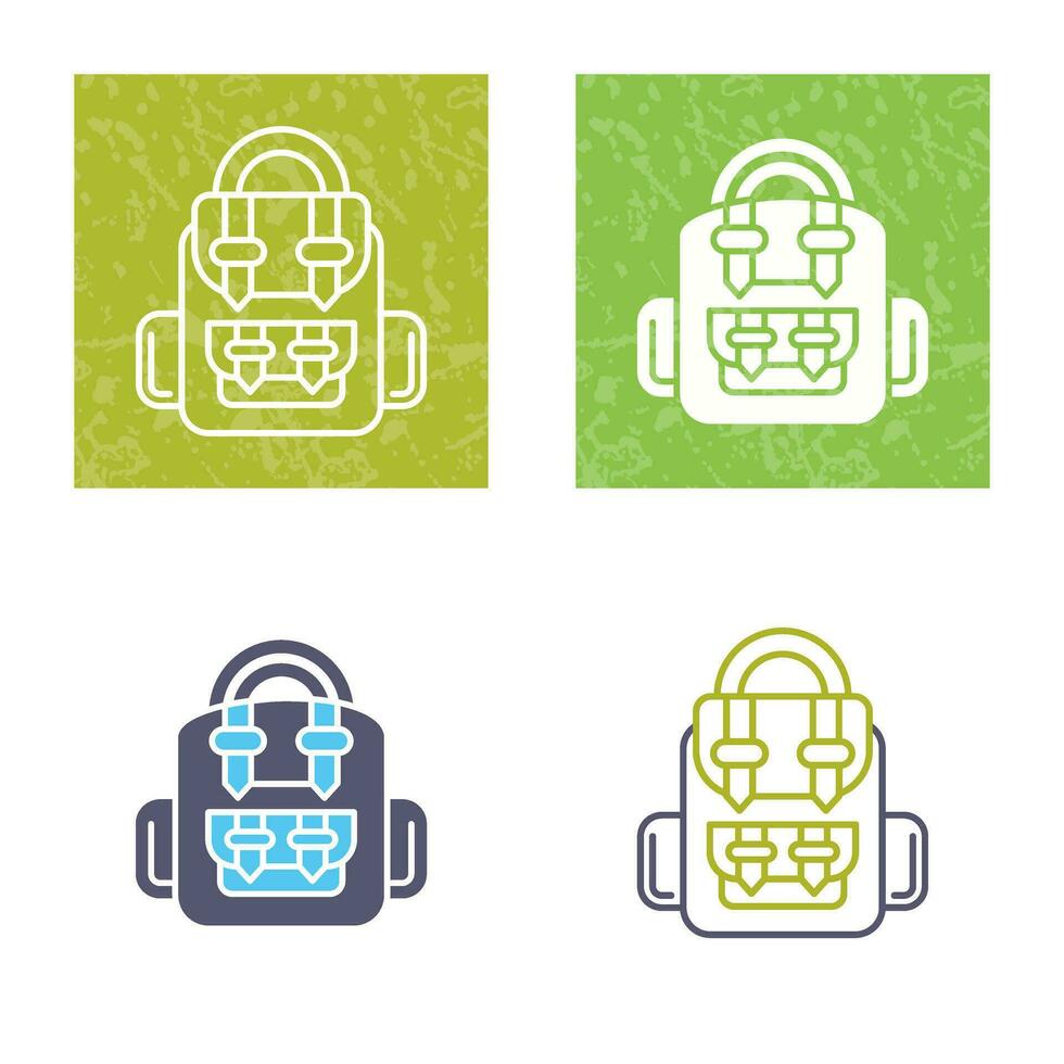 Backpack Vector Icon