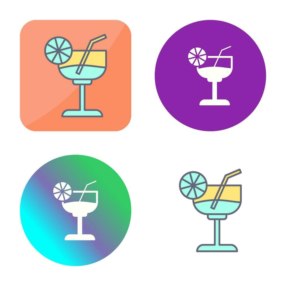 Cocktail Vector Icon