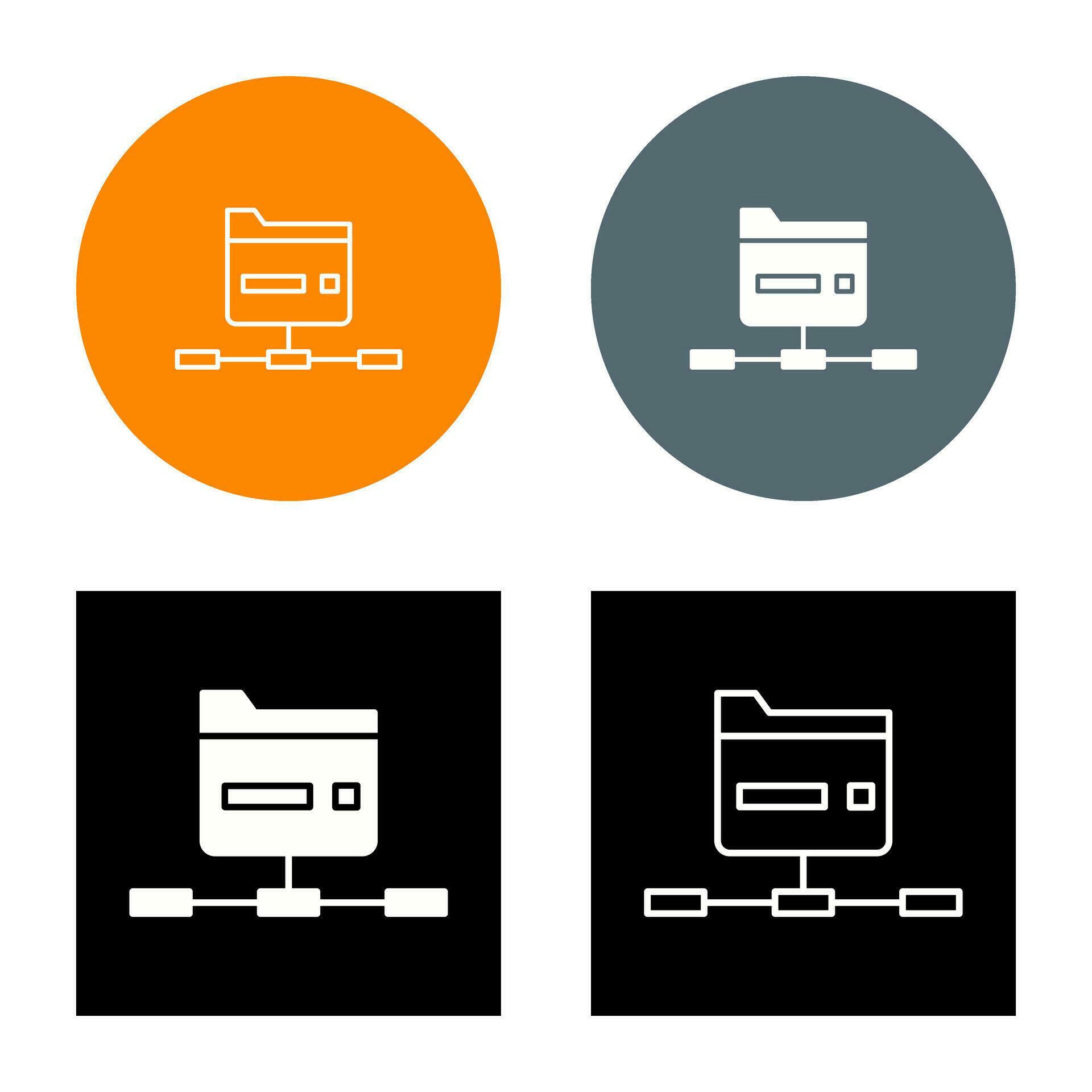 Network Folder Vector Icon 33169355 Vector Art at Vecteezy