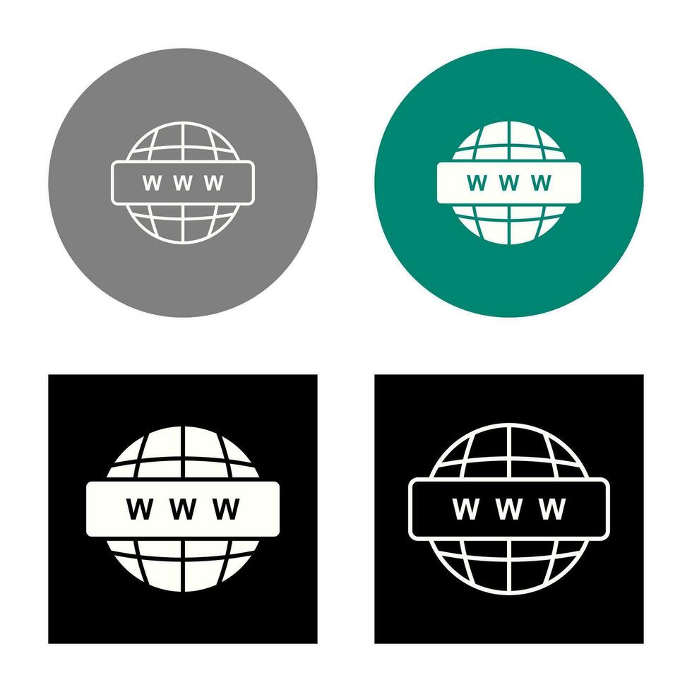 World Wide Web Vector Icon