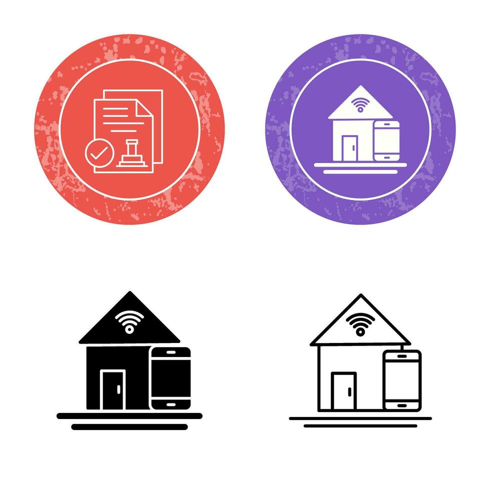 Home Automation Vector Icon