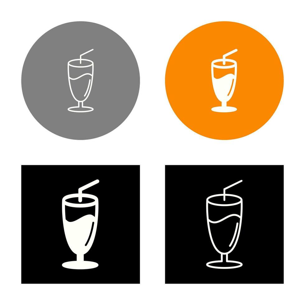 Milkshake Vector Icon