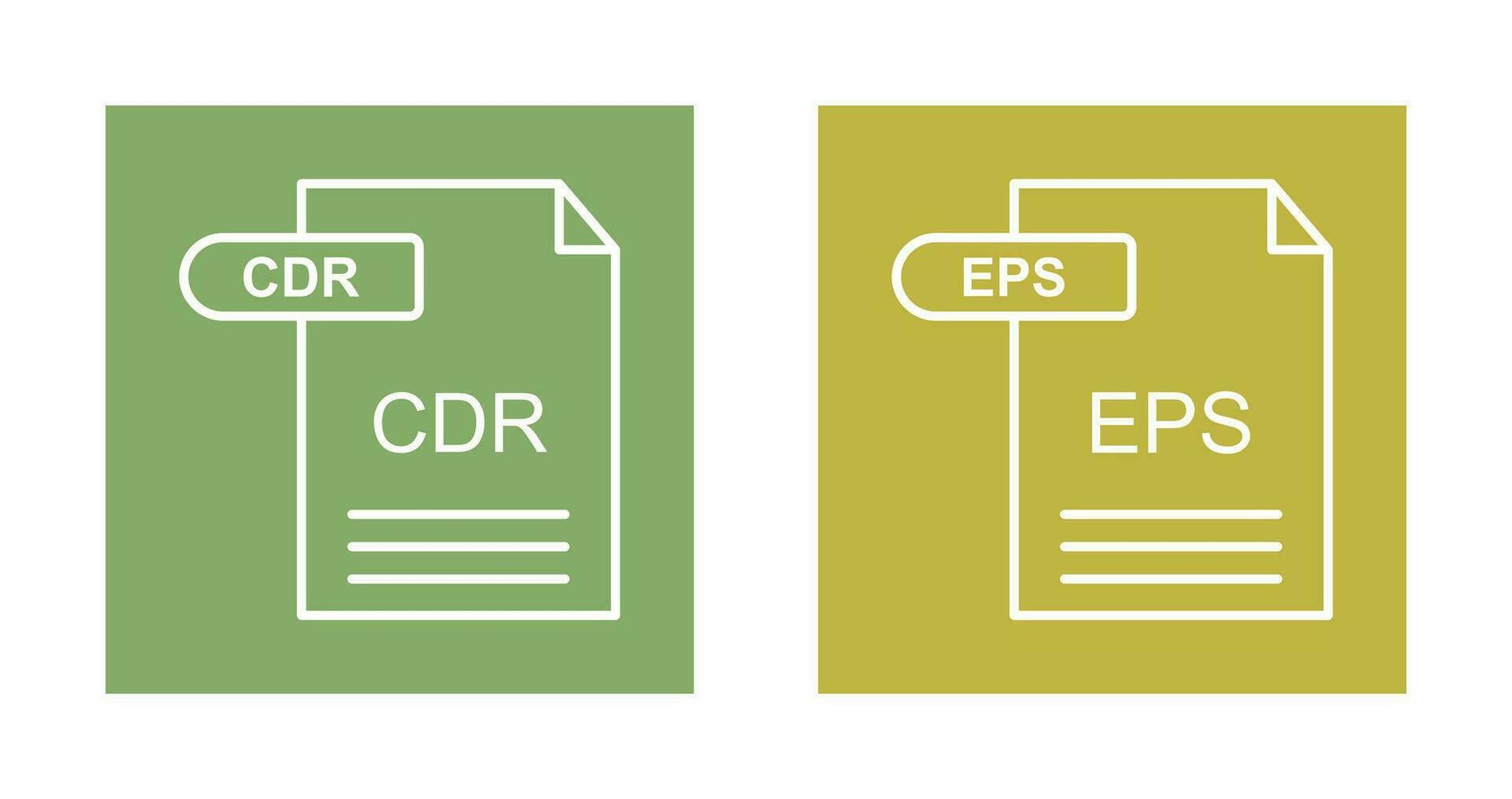 CDR and EPS Icon vector