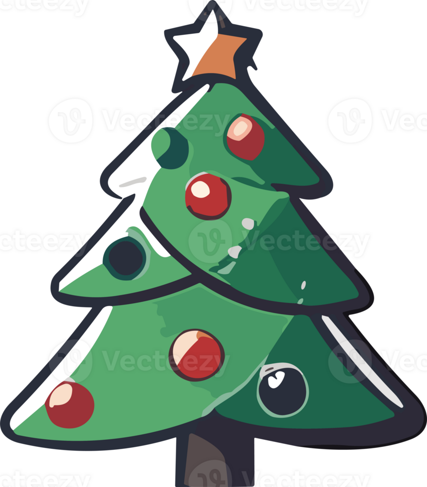 Christmas Element AI Generative png