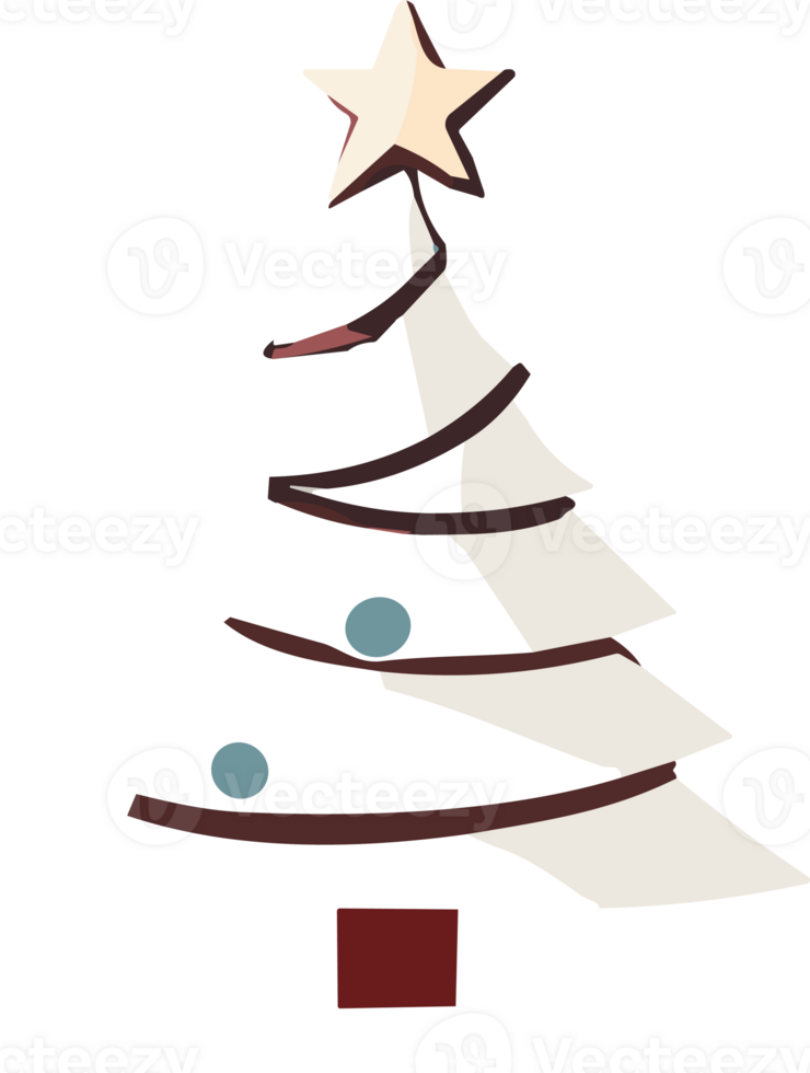 Christmas Element AI Generative png