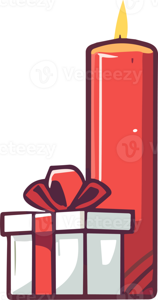 Christmas Element AI Generative png
