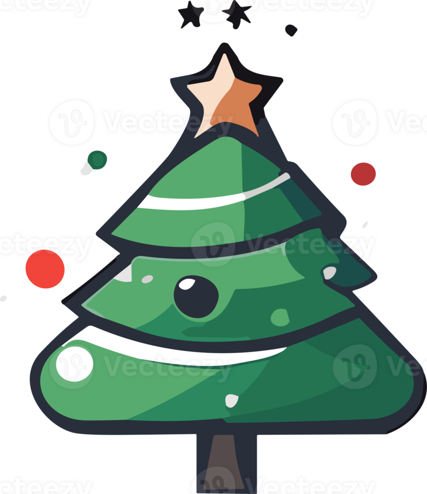 Christmas Element AI Generative png