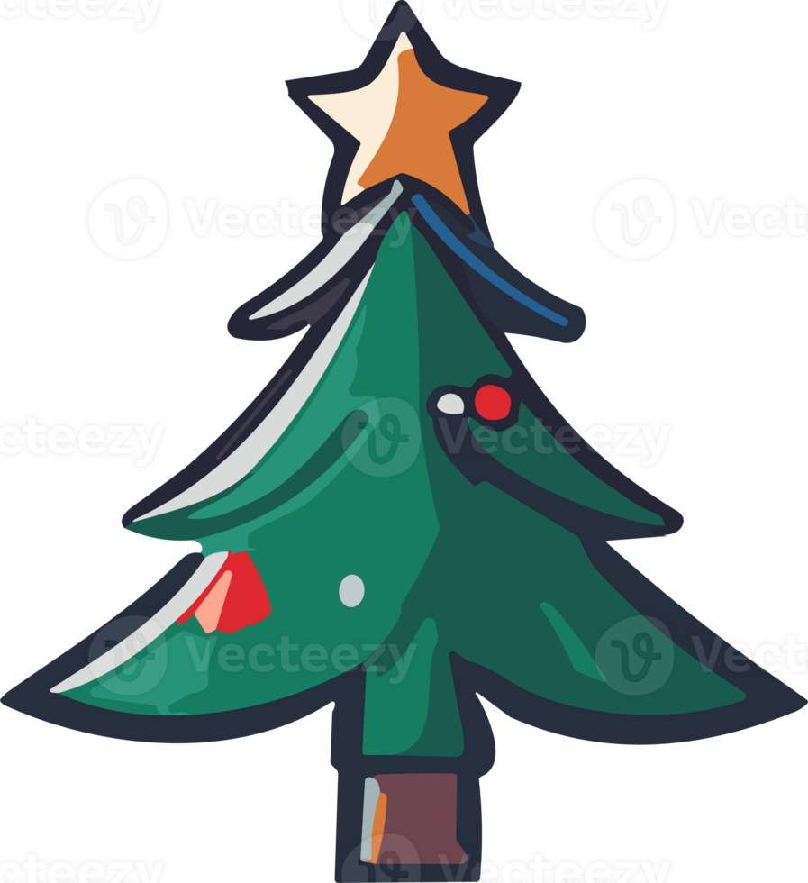 Christmas Element AI Generative png