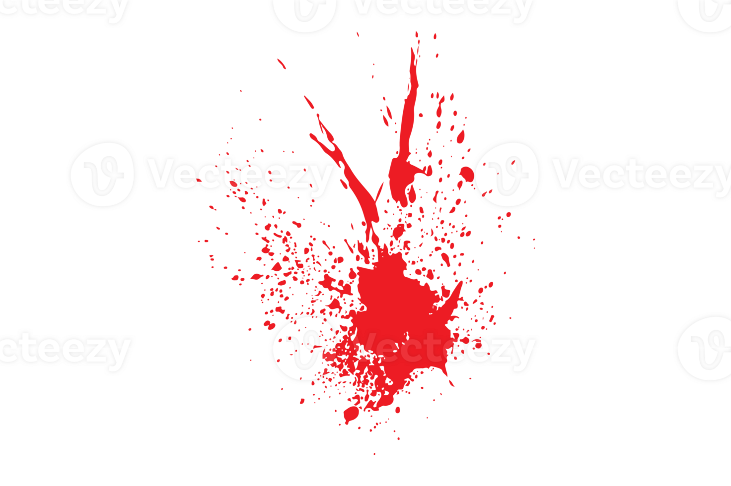 Blood paint splatter png