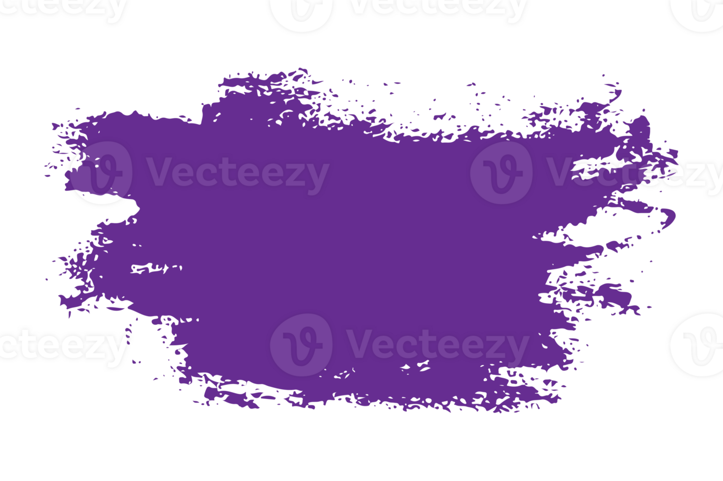 Paint brush stroke banner template png