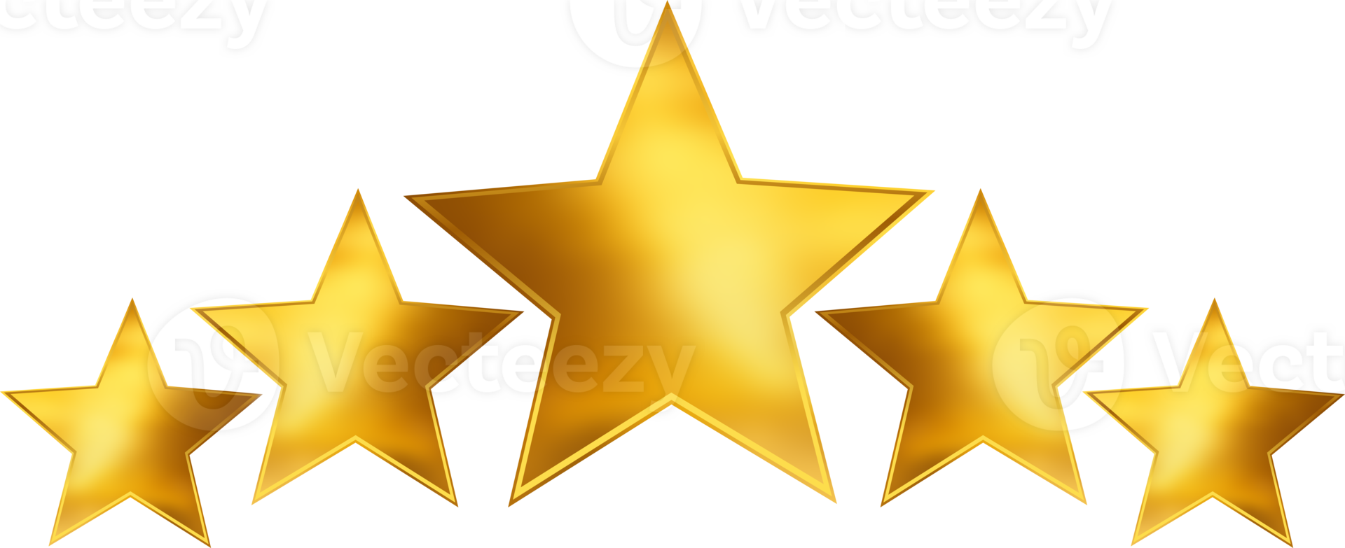 Five Stars Premium Element png