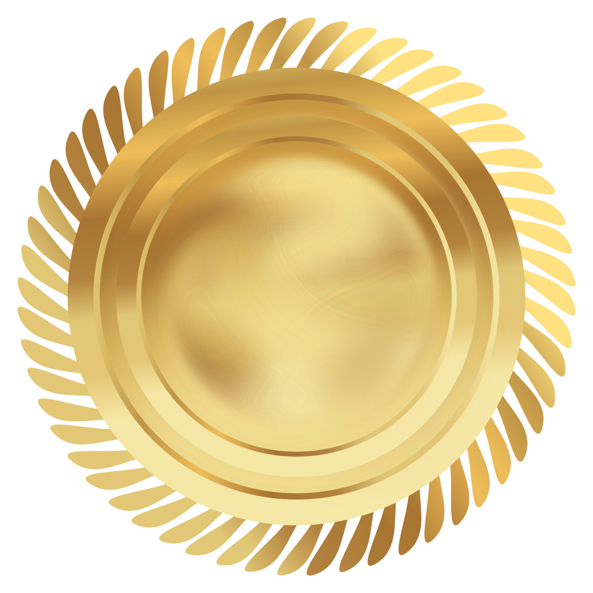 Premium Plate Gold Metal Decorative 33172472 PNG