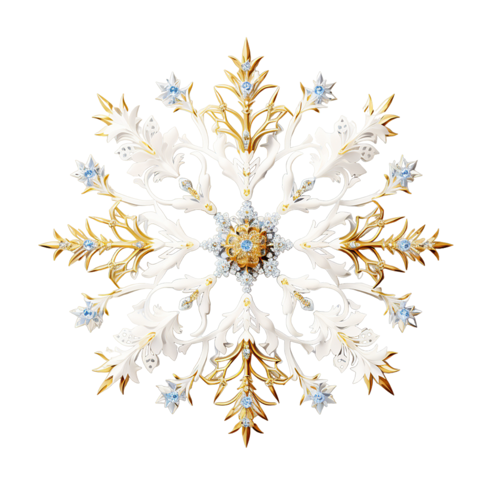 vinter- glitter snöflinga mönster dekoration ai generativ png