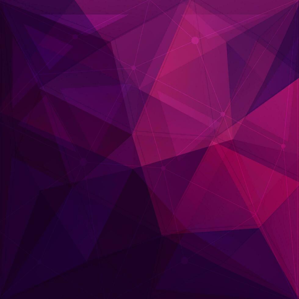 resumen púrpura y rosado antecedentes con triangulos vector