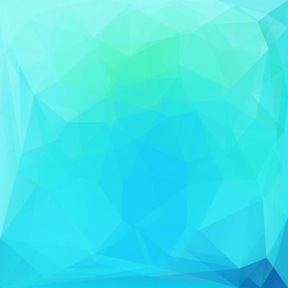 abstract blue polygonal background with a white background vector