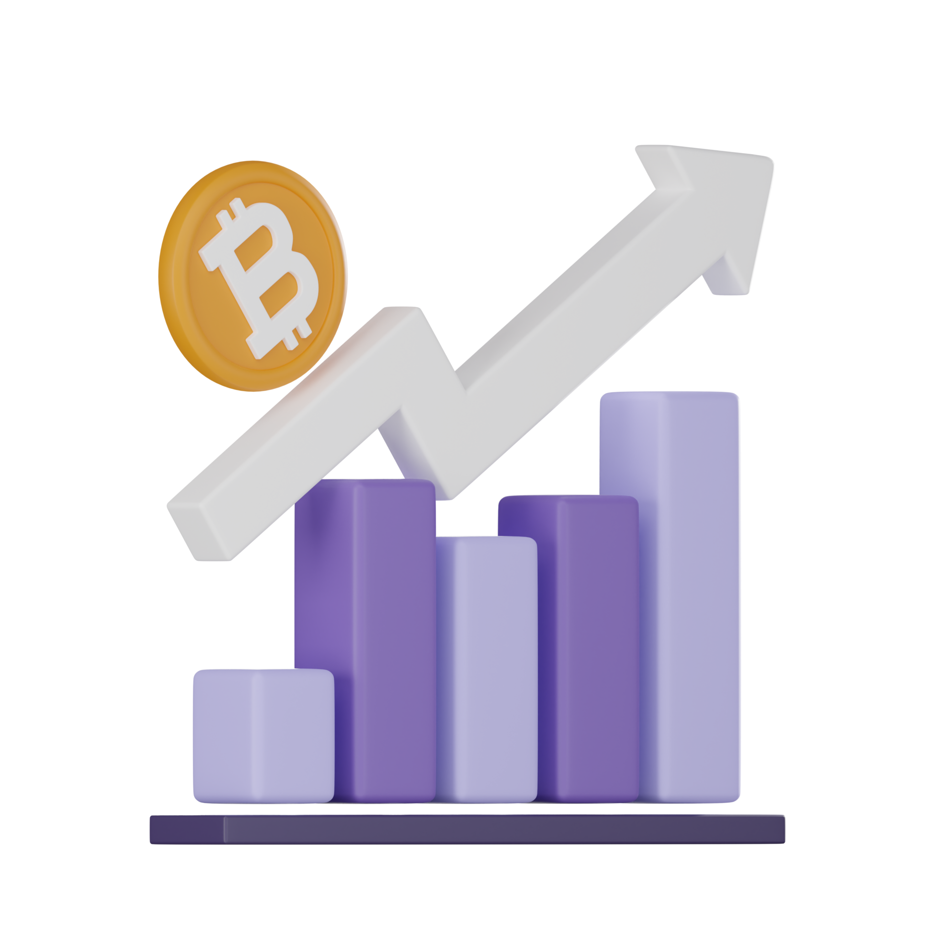 Bitcoin Value Growth Exchange Rate Icon 3D Render 33172875 PNG bitcoin-value-growth-exchange-rate-icon-3d-render-33172875-png