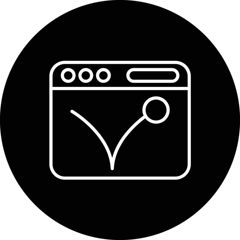 Bounce Rate Vector Icon