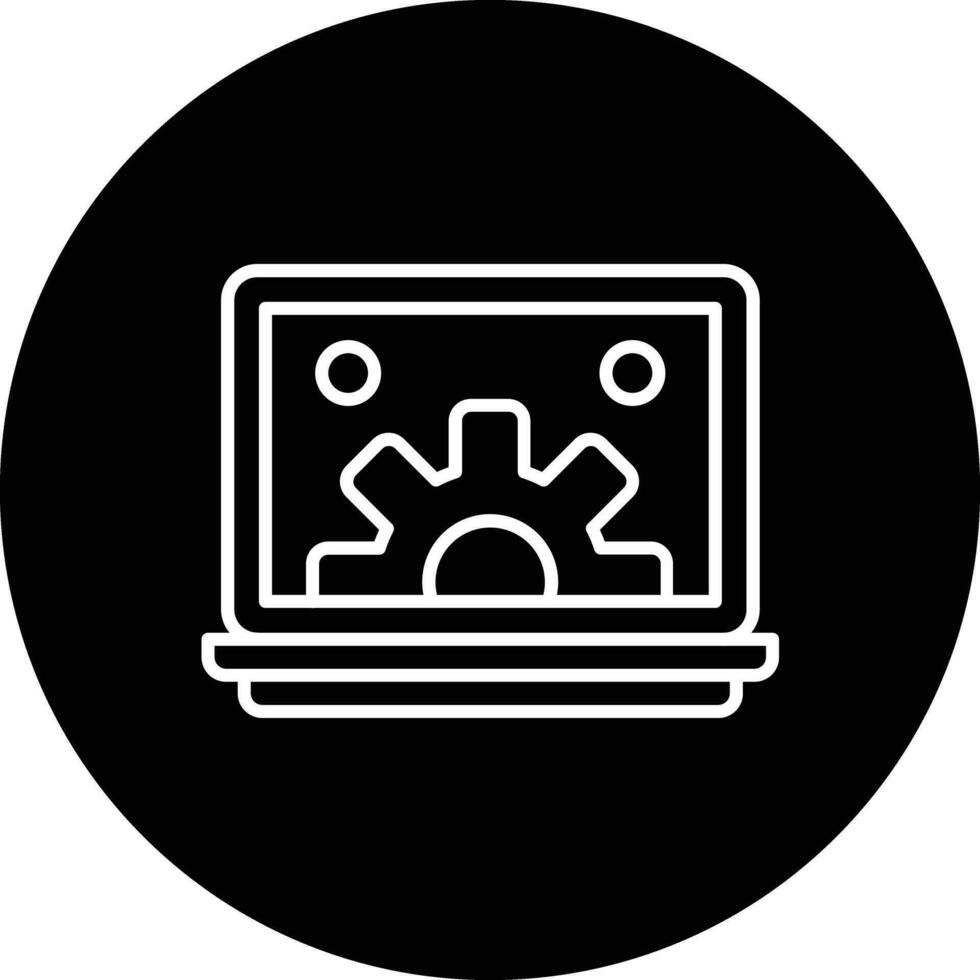 Content Management System Vector Icon