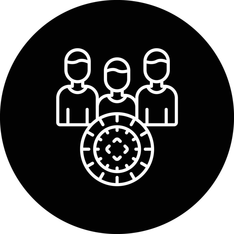 Focus Group Vector Icon