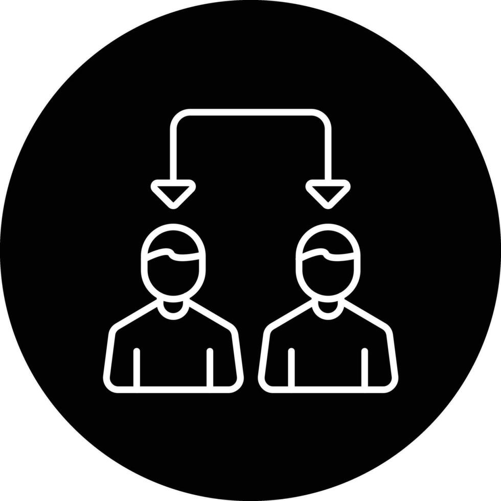 Conflict Of Interest Vector Icon