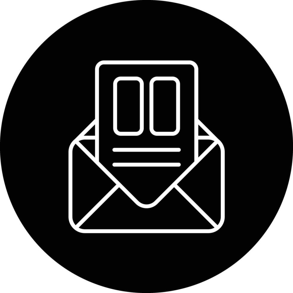 Newsletter Vector Icon