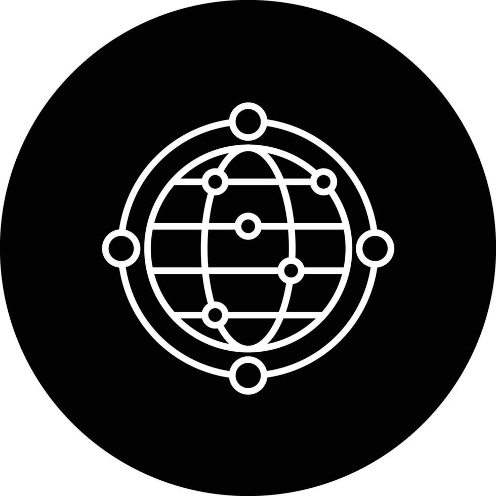 Global Network Vector Icon