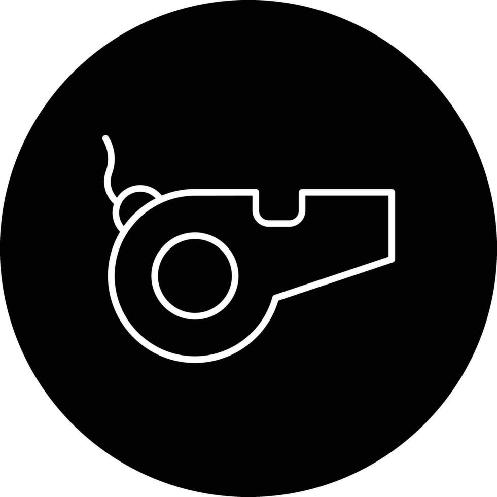 Whistle Blower Vector Icon