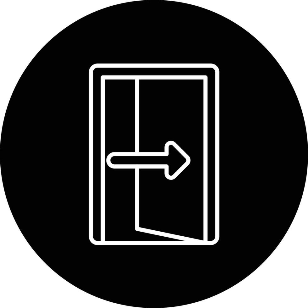 Exit Vector Icon