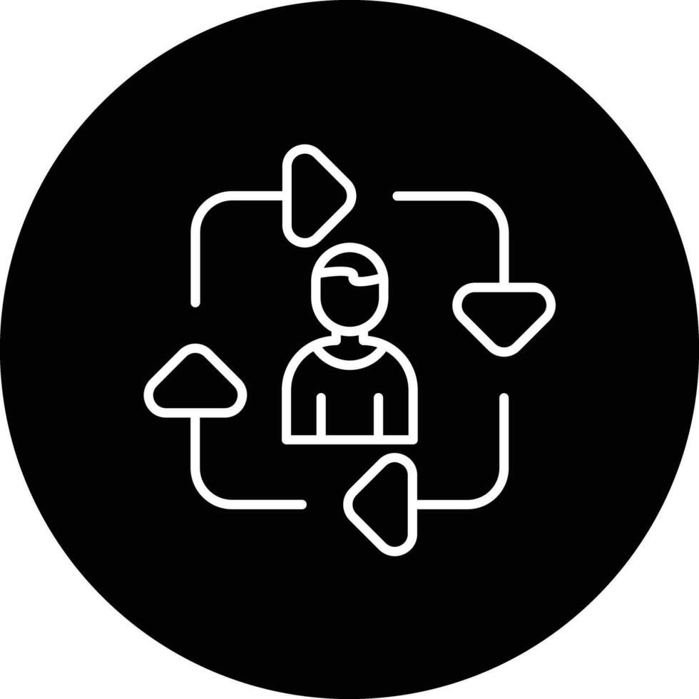 Job Rotation Vector Icon