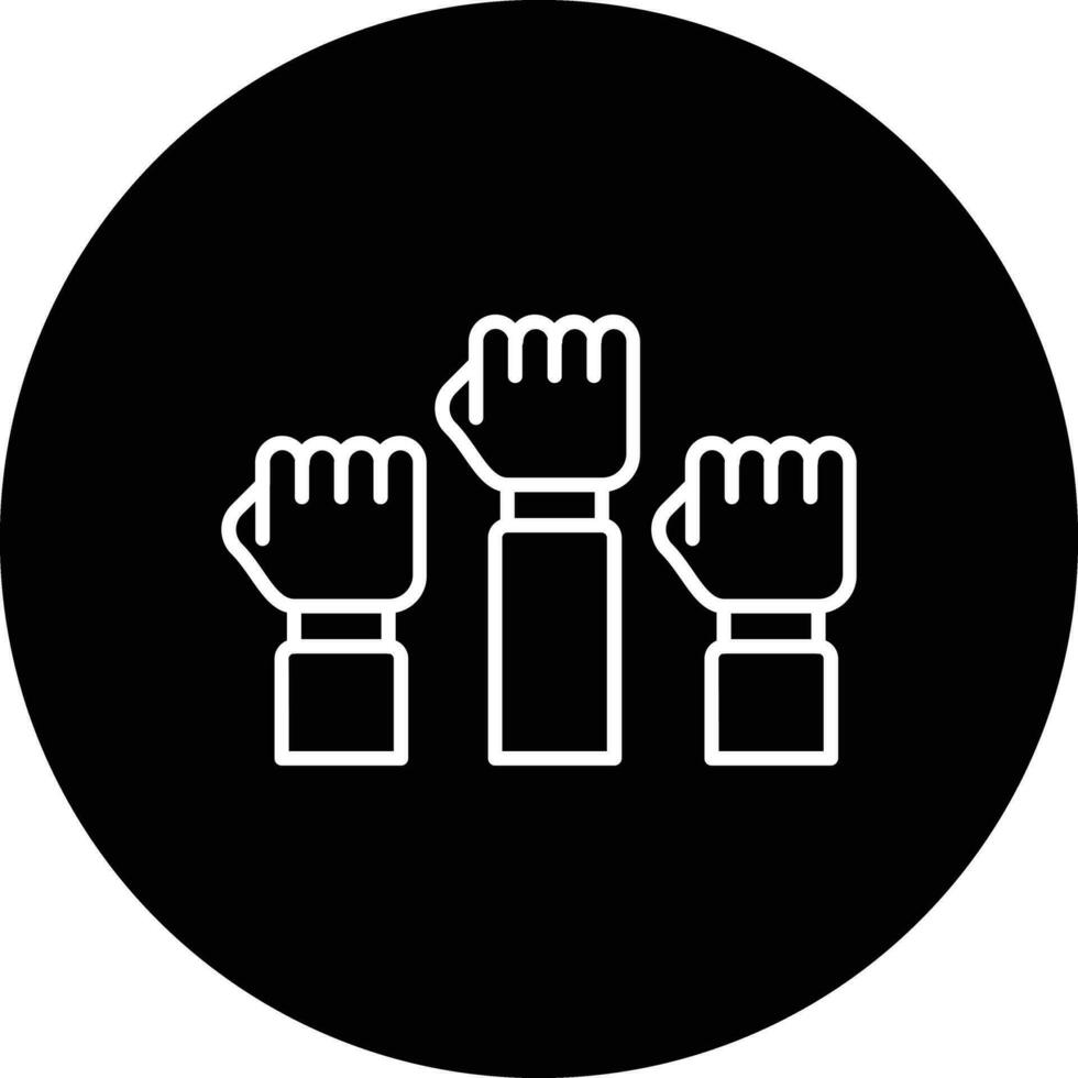 Protest Vector Icon