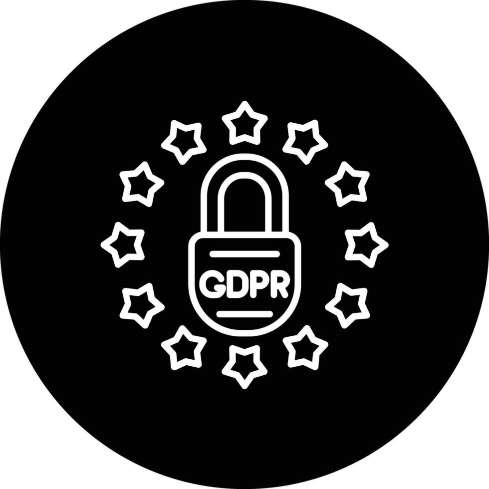 Gdpr Lawsuit Vector Icon