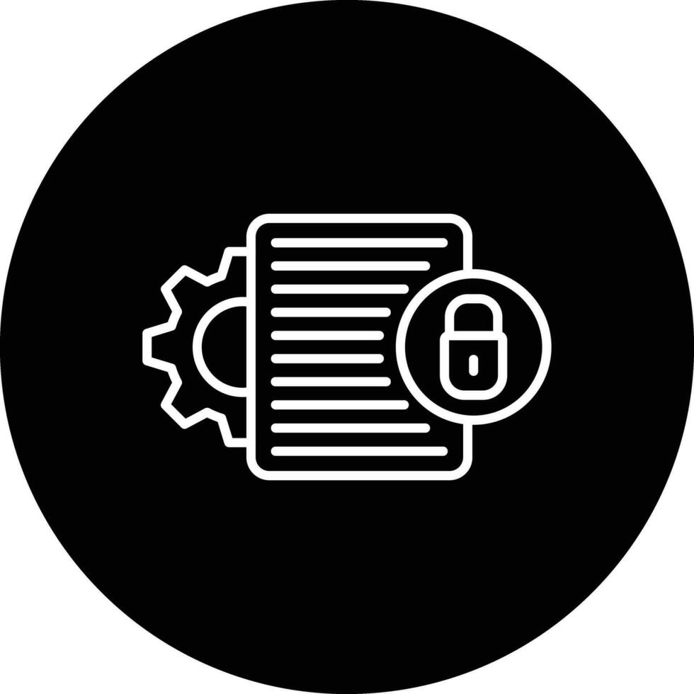 Management Security Vector Icon