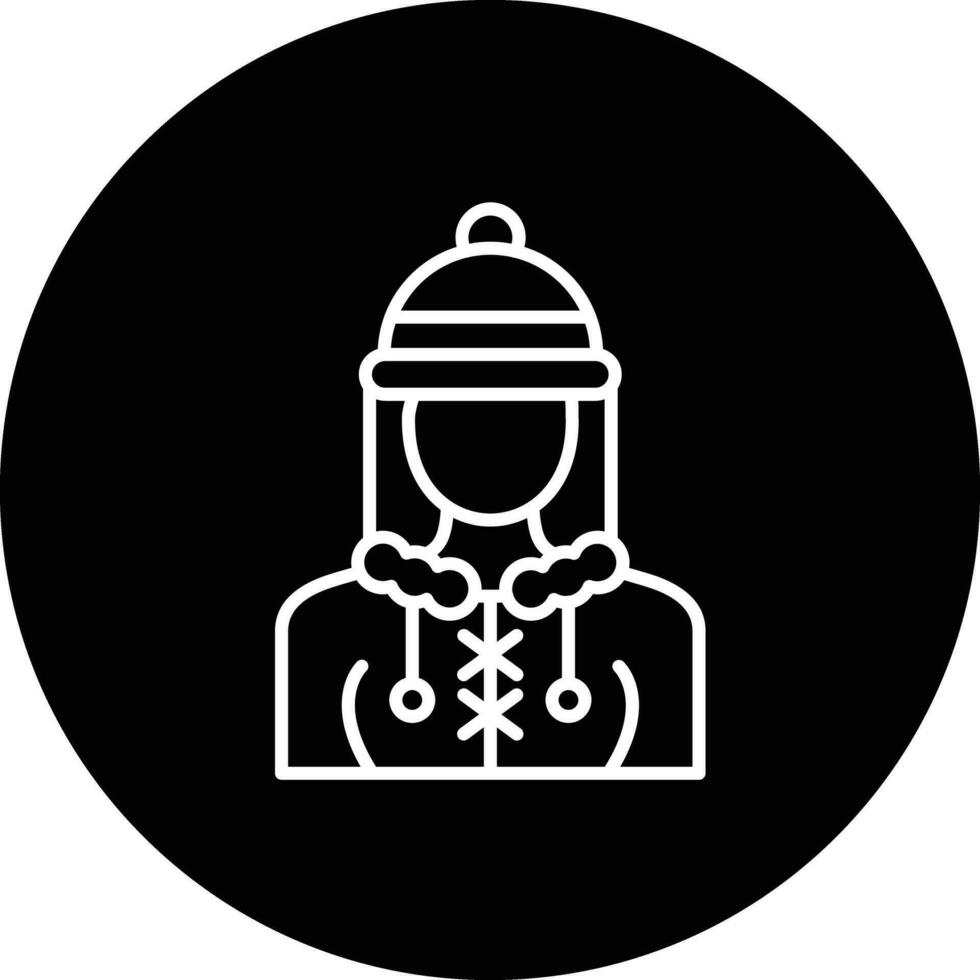 ártico explorador vector icono