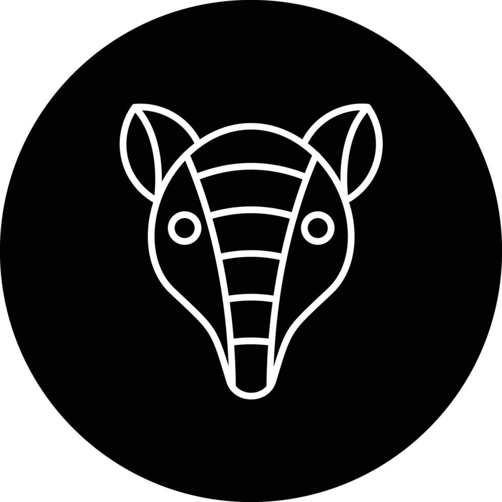 Armadillo Vector Icon