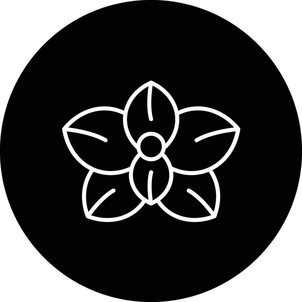 Orchid Vector Icon