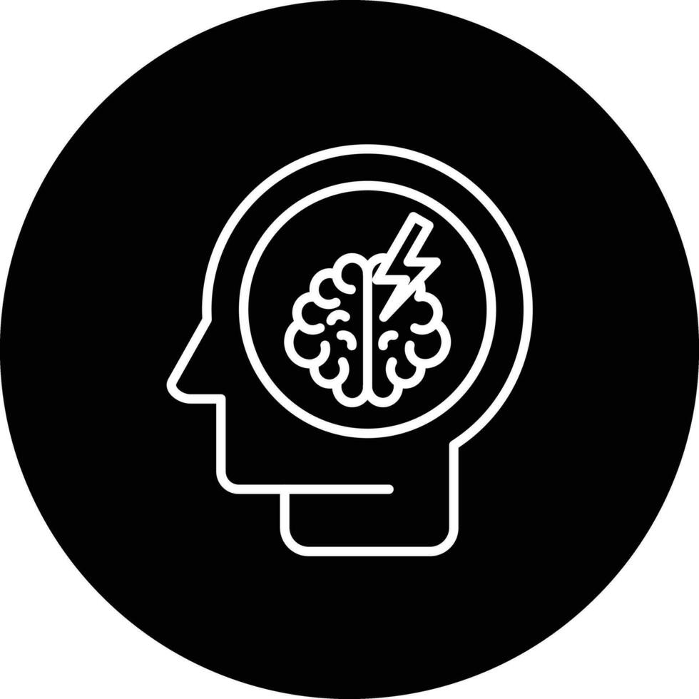 mental trastorno vector icono