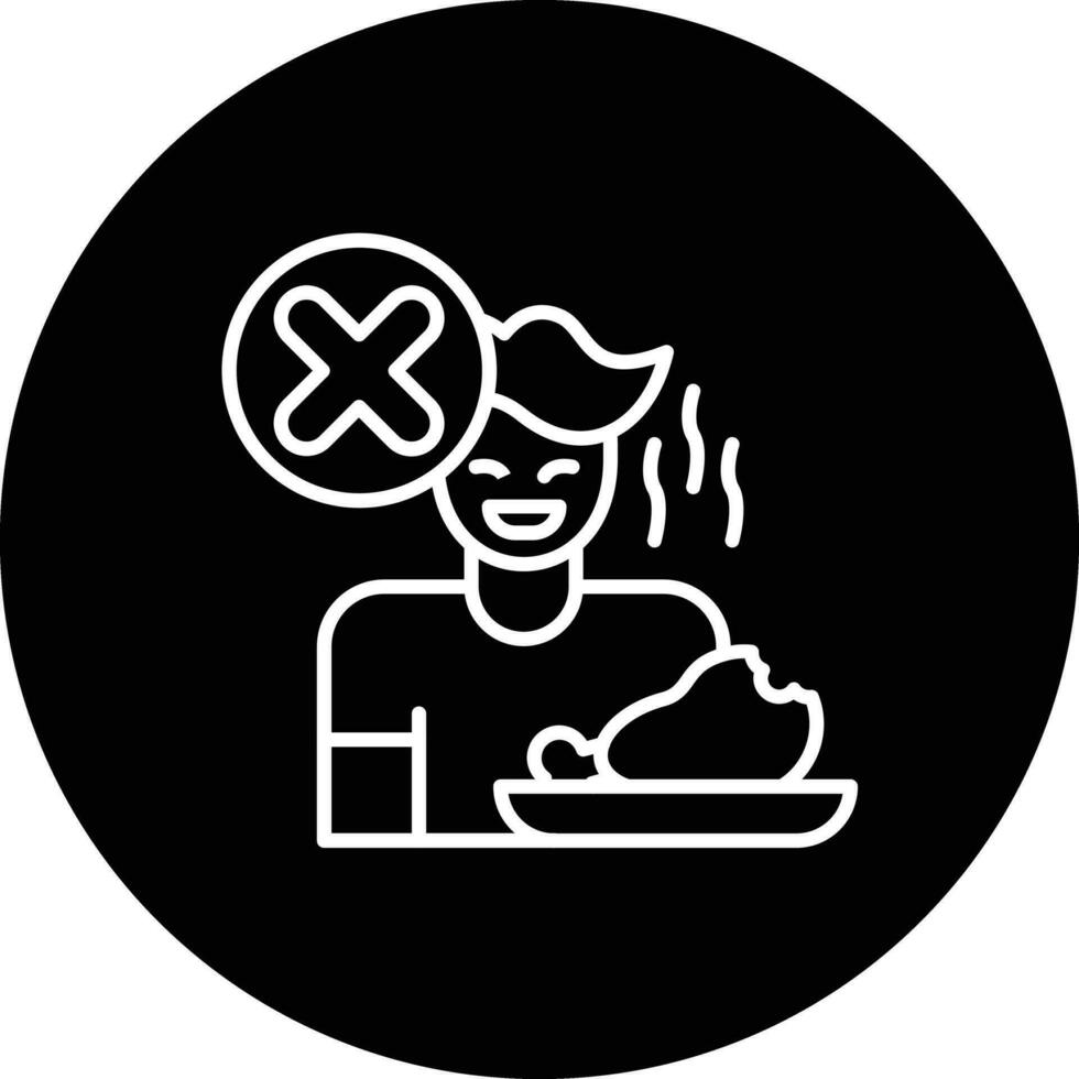 No Appetite Vector Icon