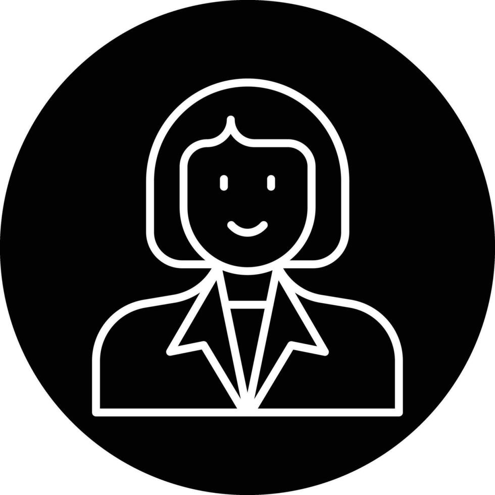 Manager Female Vector Icon