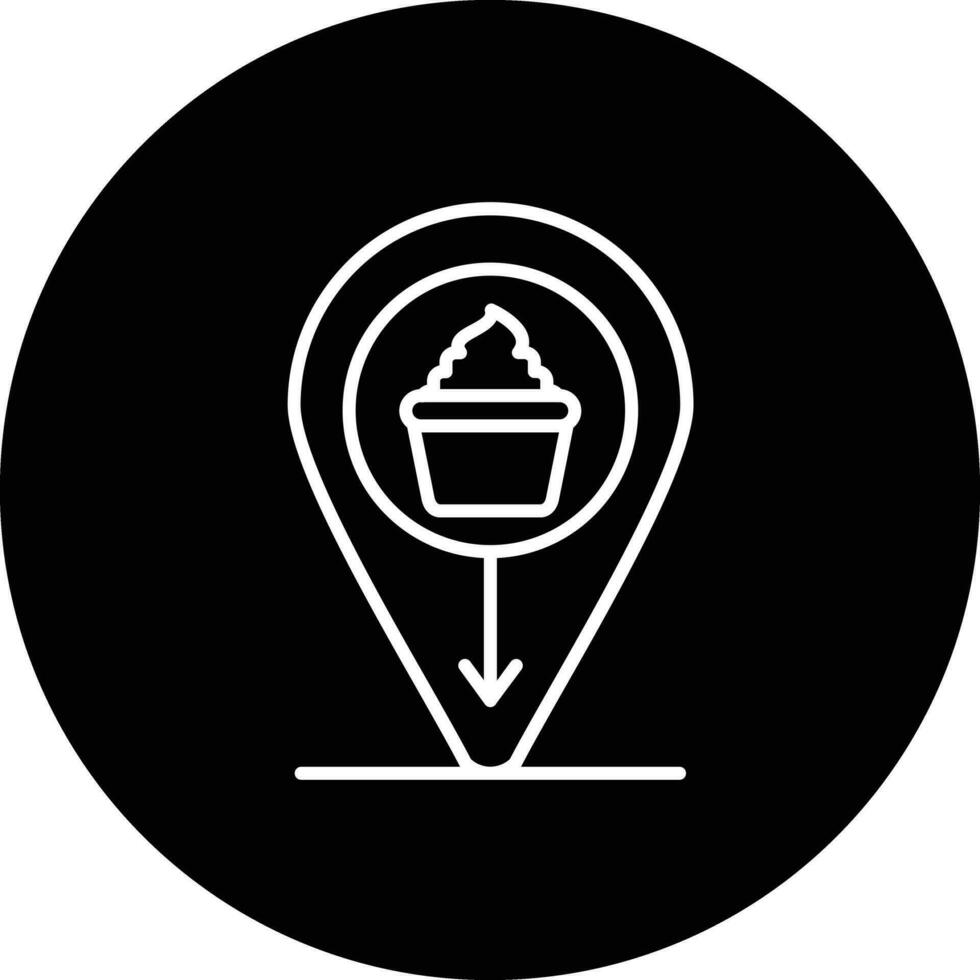 Bakery Location Vector Icon